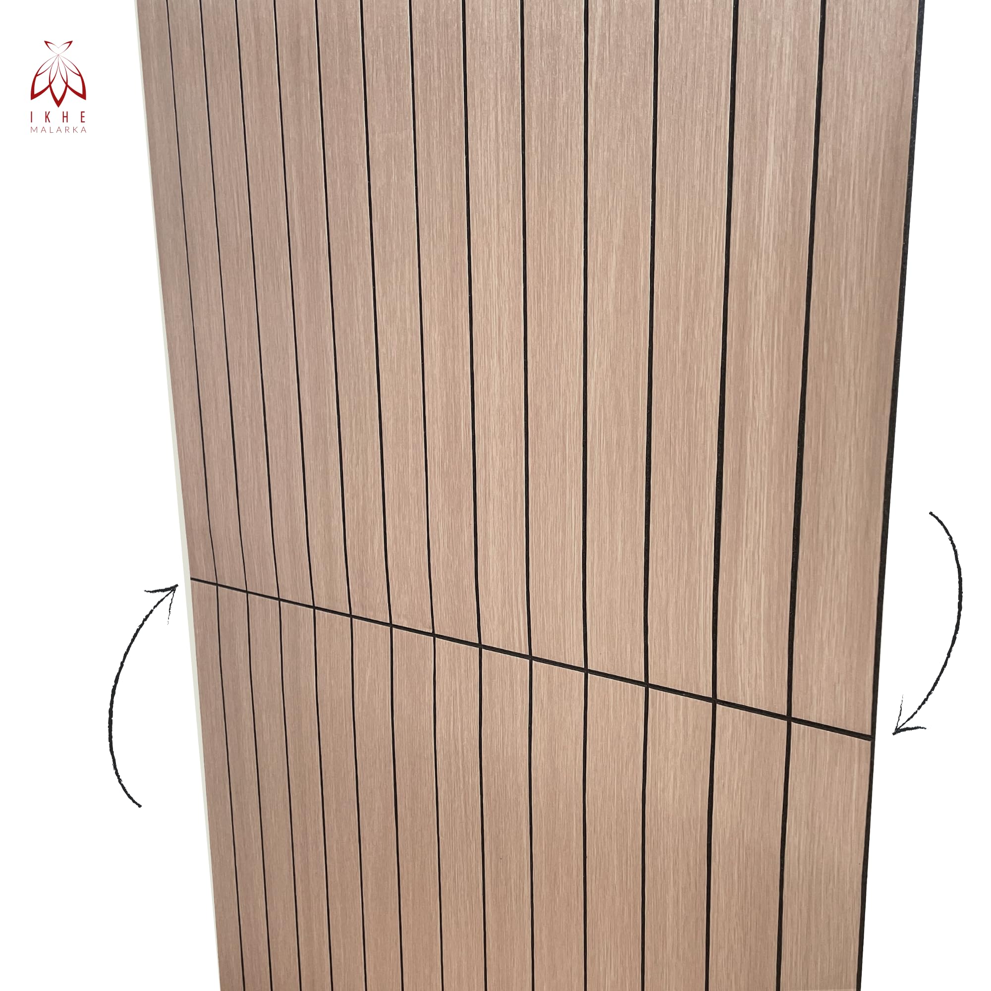 3 m², 5 paneles de pared de 100 x 60 cm, autoadhesivos, 5 unidades de PVC + espuma de polietileno de 2,8 mm, aspecto de madera, panel decorativo 3D para salón, dormitorio, baño, lavable y resistente