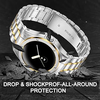 Amazon.com: SUPLINK Stainless Steel Case and Bands