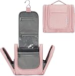 Narwey Cute Hanging Toiletry Bag Women Travel Toiletries Bag Makeup Bag Cosmetic Bag Bathroom Shower Organizer with Dry Wet Separation for Men (Mint Green Checkerboard)