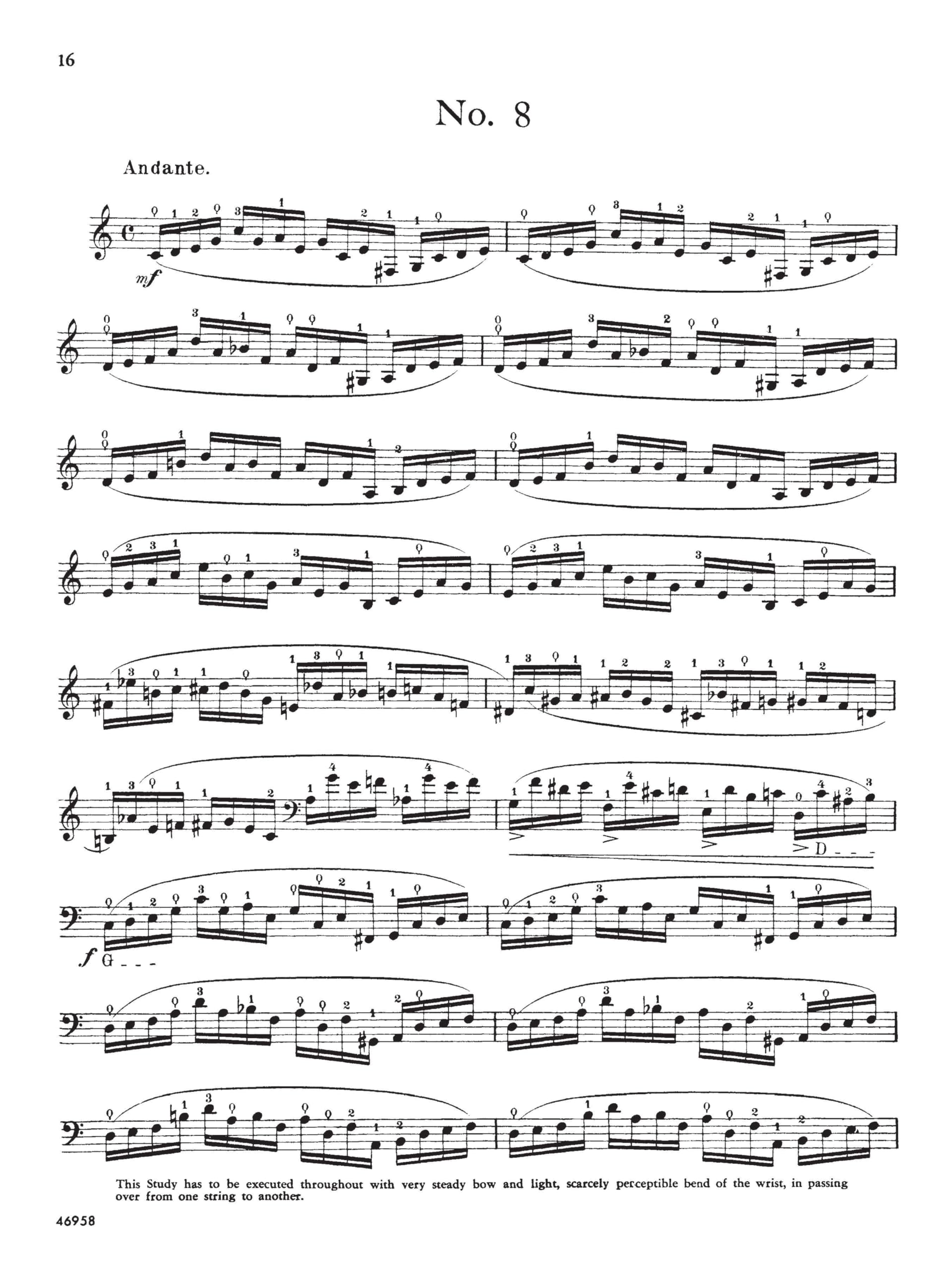 David Popper: High School of Cello Playing, Op. 73: 40 Etudes Cello Method