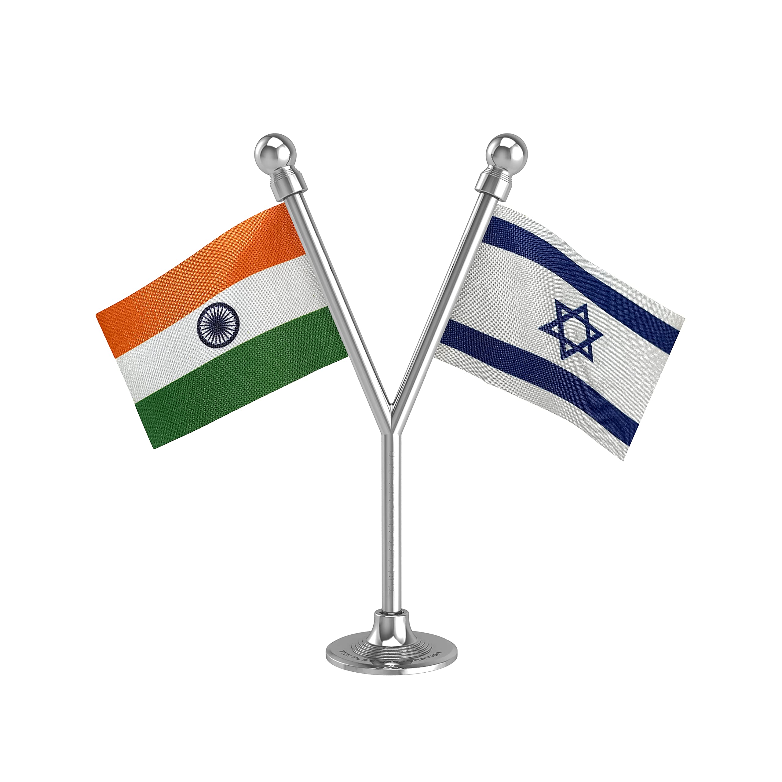 The Flag Corporation India & Israel Car Dashboard Flag 2in x 3in With A Plastic Liquid Chrome Base (B09NRDR33K) Amazon Price History, Amazon Price Tracker