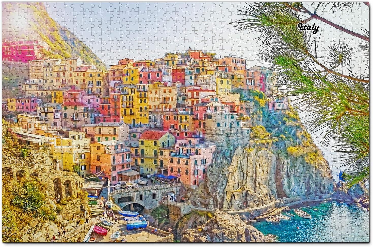Amazon Co Jp イタリアジグソーパズル1000ピースチンクエテッレイタリアパズルゲームアートワーク旅行お土産木製 Toys Games Amazon Co Jp イタリアジグソーパズル1000ピースチンクエテッレイタリアパズルゲームアートワーク旅行お土産木製 Toys Games