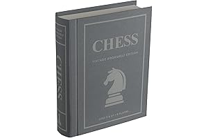 WS Game Company Chess Vintage Bookshelf Edition - Luxury Board Game with...