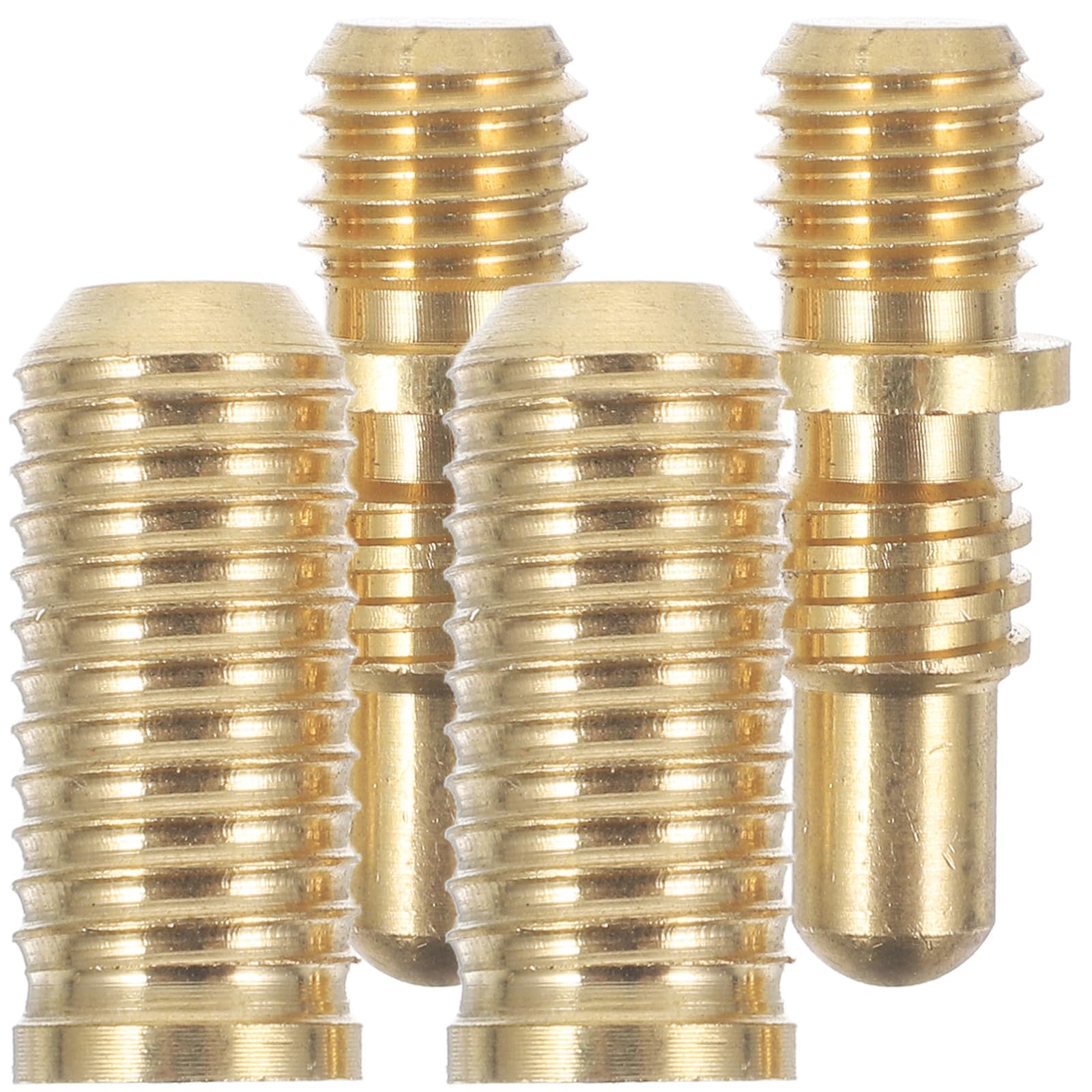 KESYOO 2 Set viti in rame unione stecca biliardo accessori asta estensione collegamento resistenti riparazione miglioramento