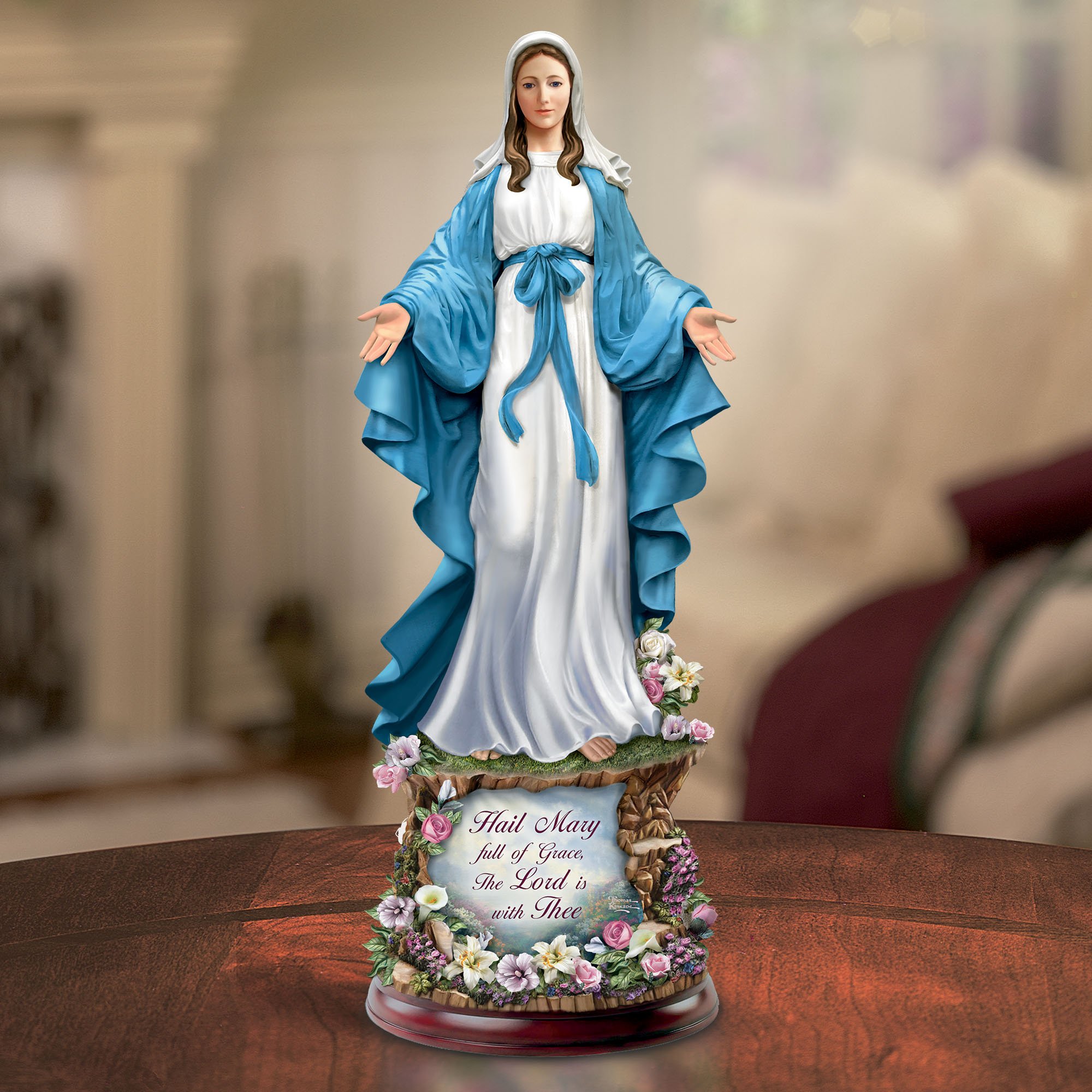 The Bradford Exchange Thomas Kinkade 'Hail Mary, Full Of Grace