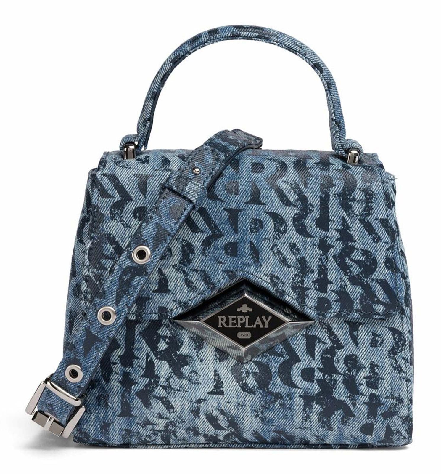 Replay Women Fw3763 Shoulder Bag, 0794 Lt Denim, Einheitsgröße