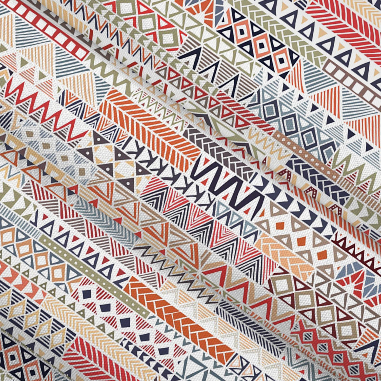 YONGFOTO Tende Boho Per Camera da Letto Moderno Colorato Bohemien Etnico Tribale Semi-Trasparente Filtrante la Luce Tende Per Soggiorno Con Passante per Bastone 1 Pannello 140 x 245 cm