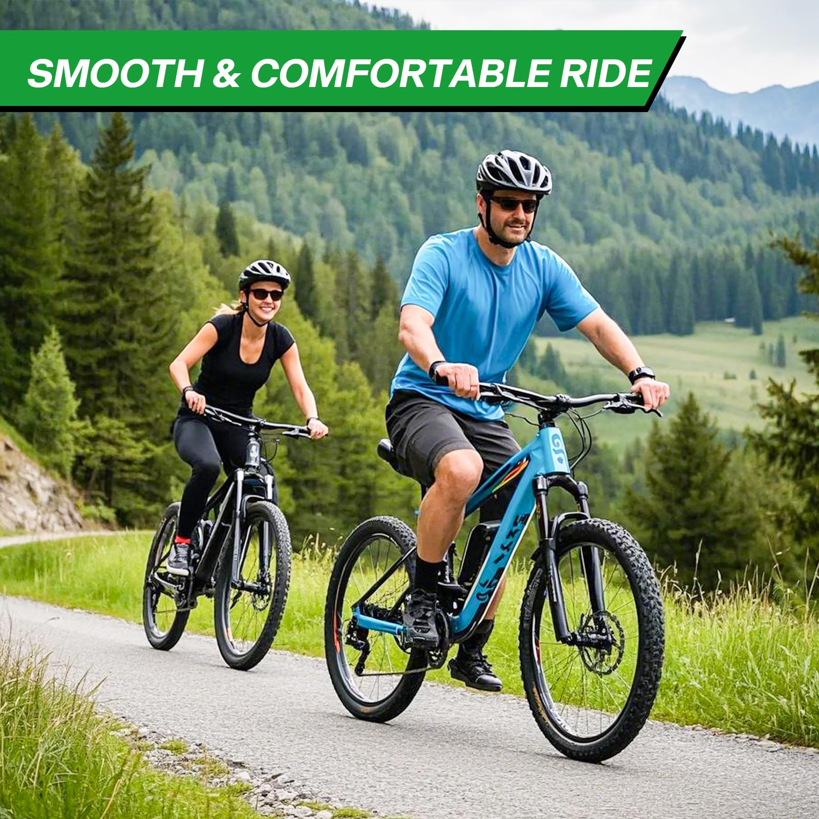 Forro de neumático de bicicleta, compatible con protector plano de tubo de bicicleta