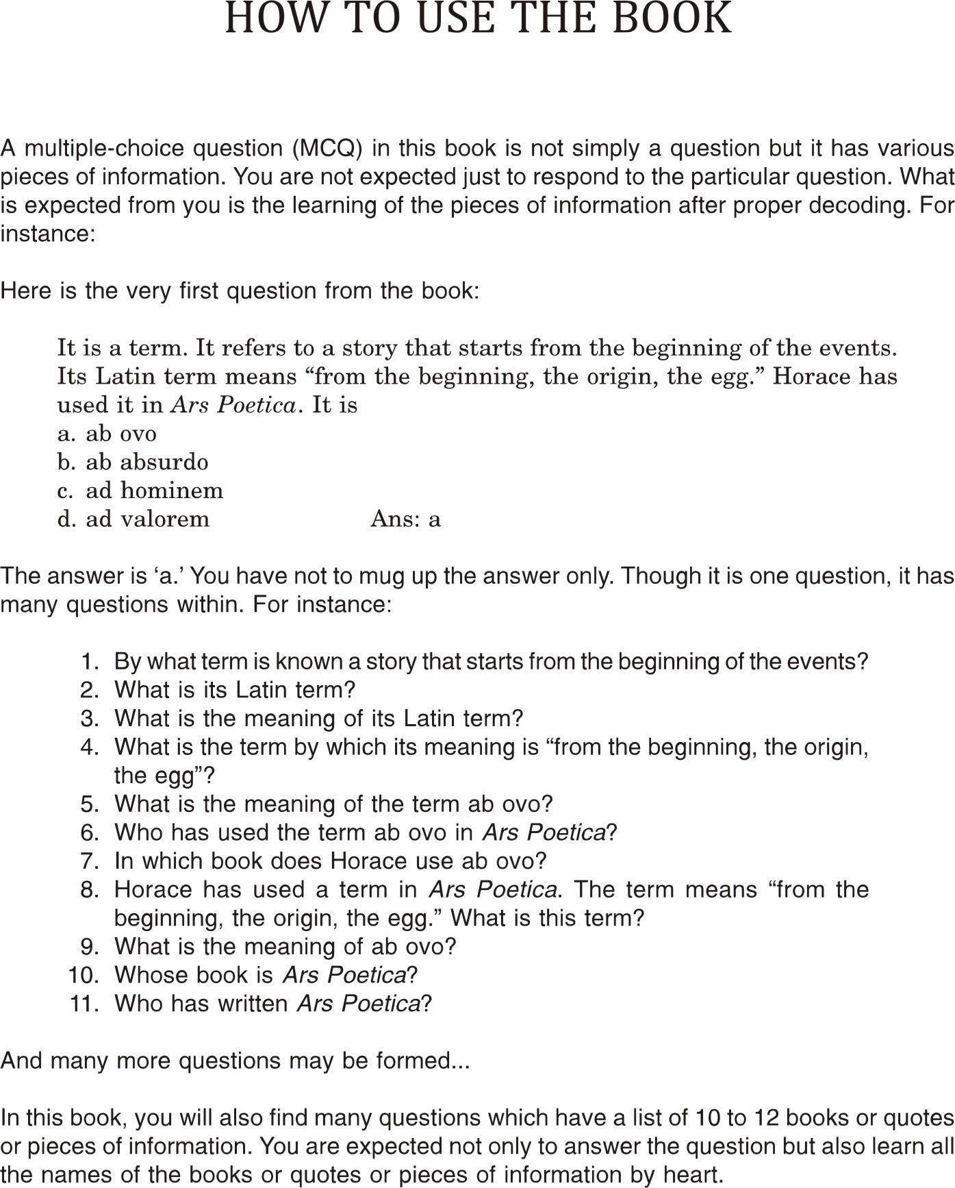 Literary Terms for Competitive Examinations in English (Literary Terms Made Easy through MCQs) 3