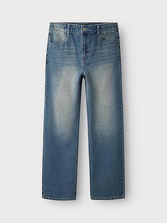 LMTD KIZZA DNM LW WIDE PANT Blauw voor Meisjes | Kids Brand Store