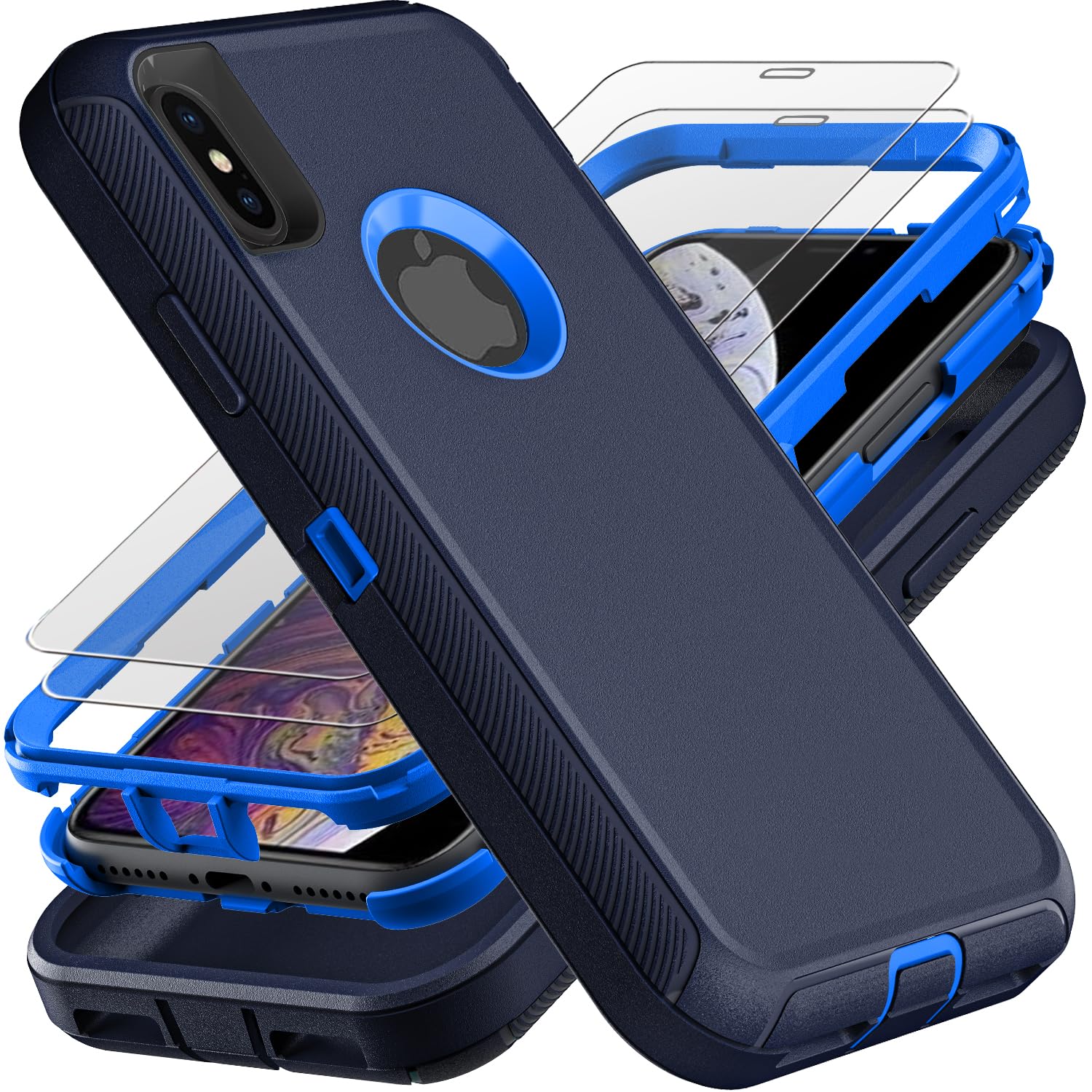 YmhxcY For IPhone Xs Max Case [10 FT Military Grade Drop