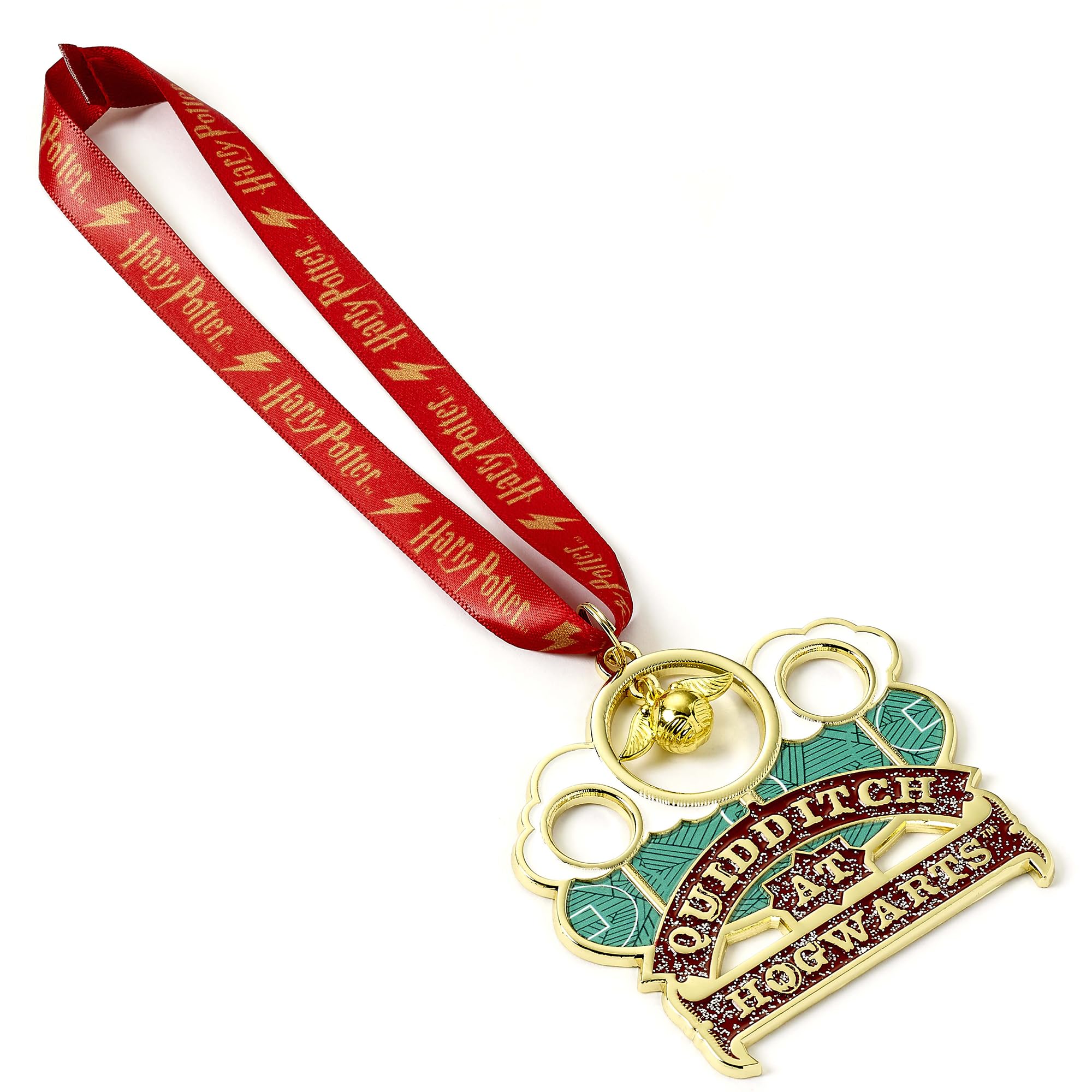 Rackhams Golden/Red Harry Potter Quidditch Hanging Ornament