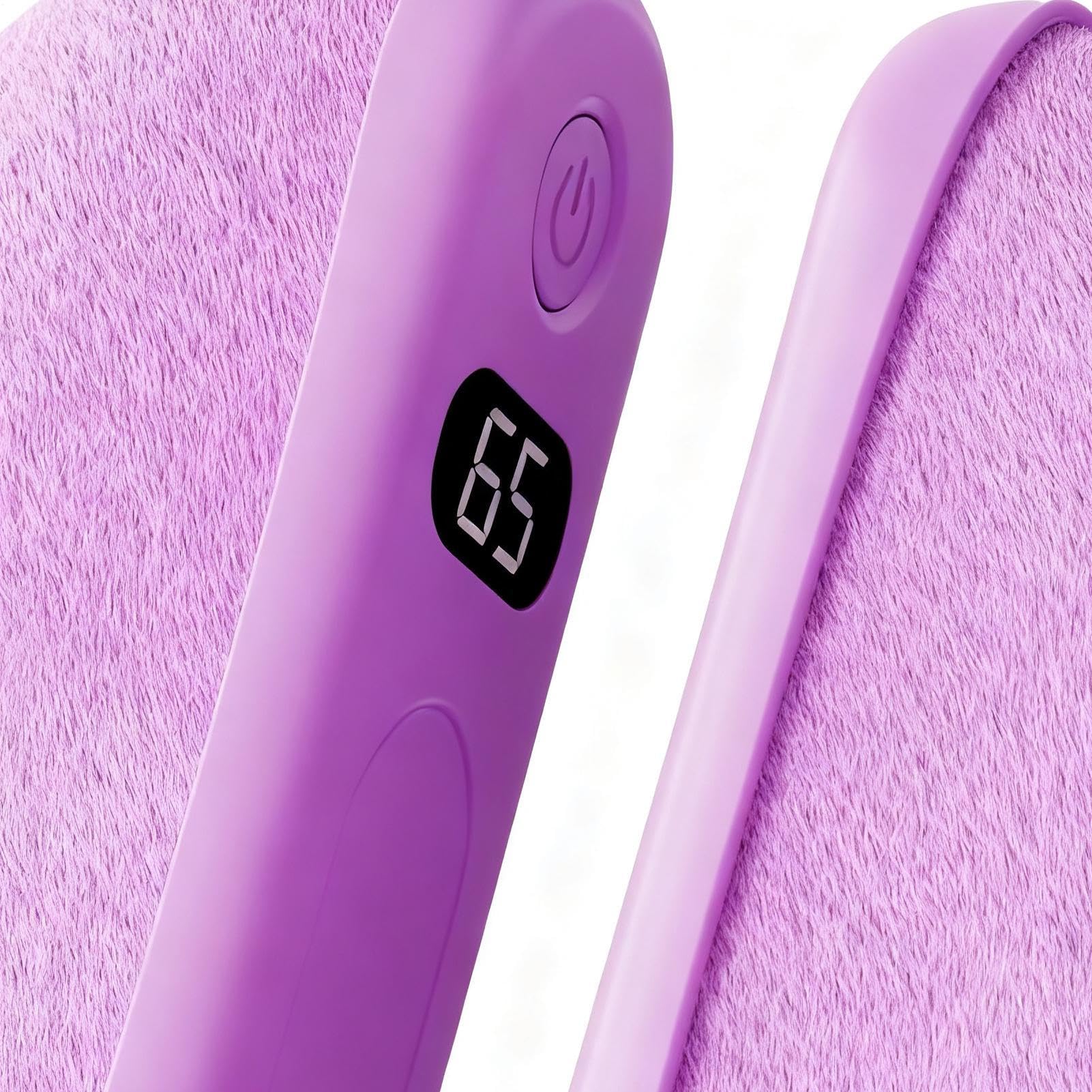 Scaldamani elettrico, scalda mani magnetico a 3 temperature, ricaricabile tramite USB, per inverno, freddo, sport all'aperto, campeggio, escursionismo, sci, golf, lavoro, donne, bambini, Natale