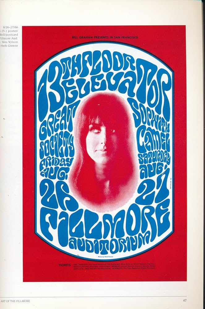 The Art of the Fillmore　 Poster Series The Art of the Fillmore: The Poster Series 1966-1971: Bill