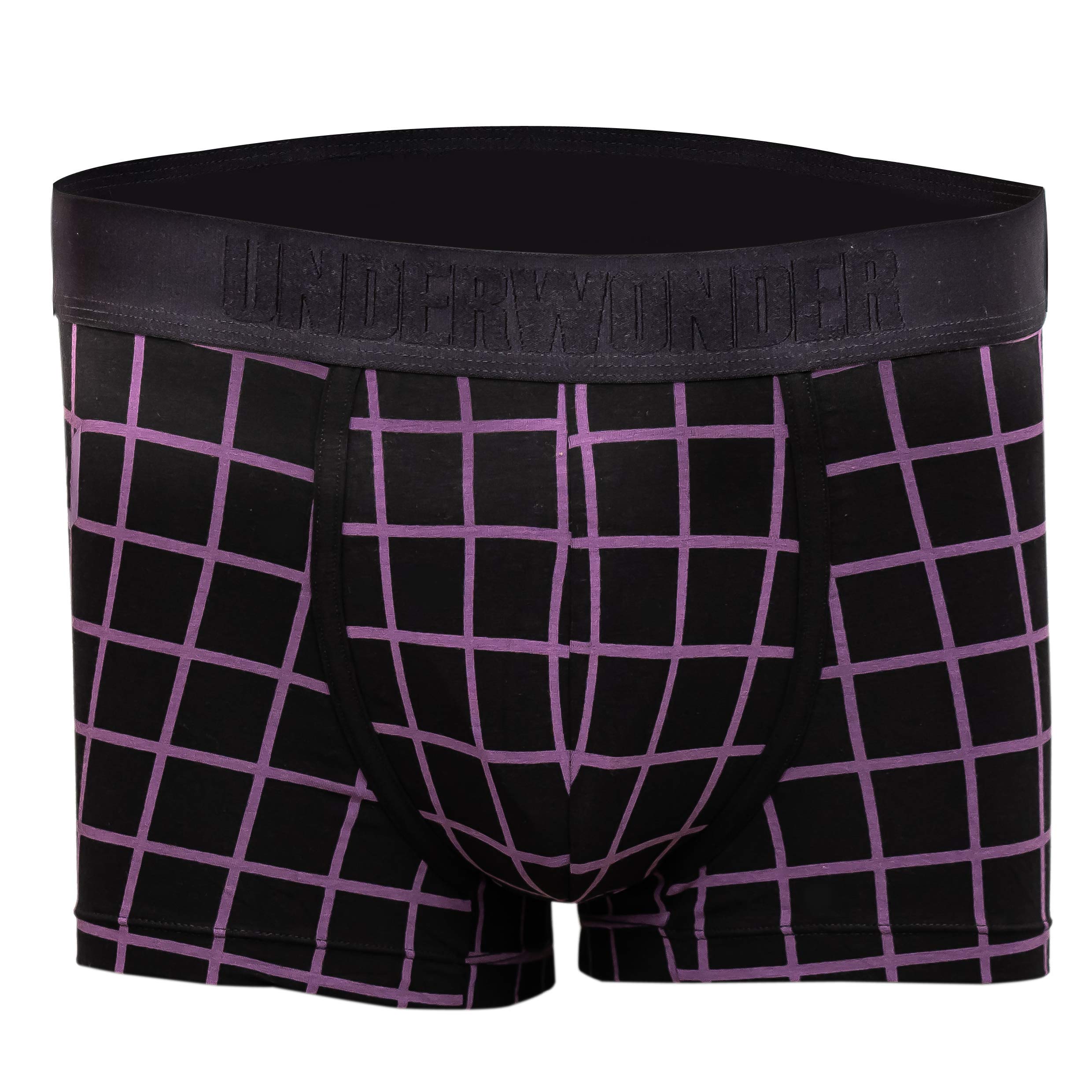 UnderwonderPima Cotton Men's Checkered Trunk