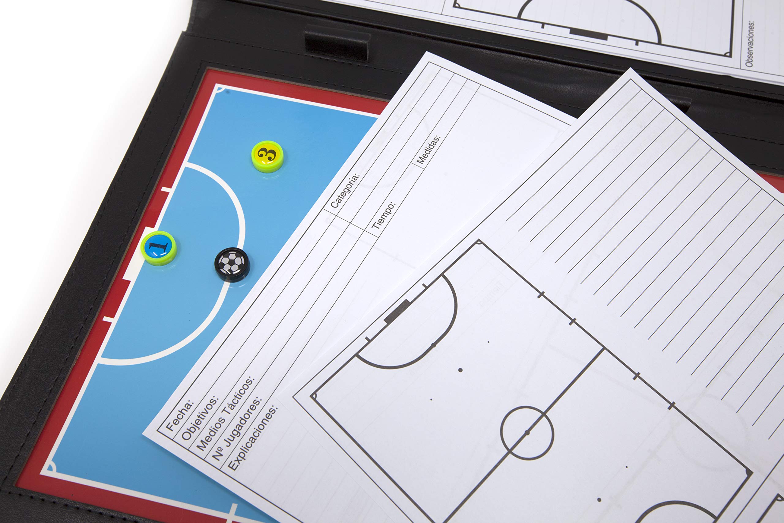 Tablica Taktyczna Teczka z Kieszonką dla Trenera Futsal