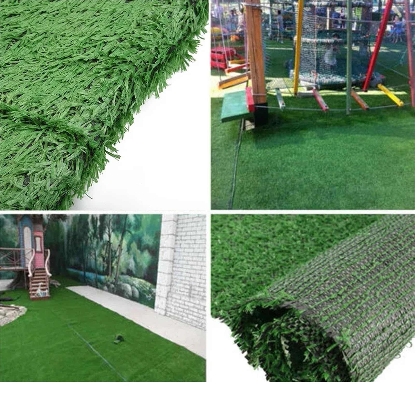 Estera de césped Artificial para balcón, jardín, Accesorios, Kits de Herramientas, esteras de paisajismo, Piezas, Patio de Juegos, decoración de césped