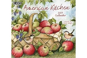 American Kitchen 2025 Wall Calendar with Captivating Lang Coffee Photography