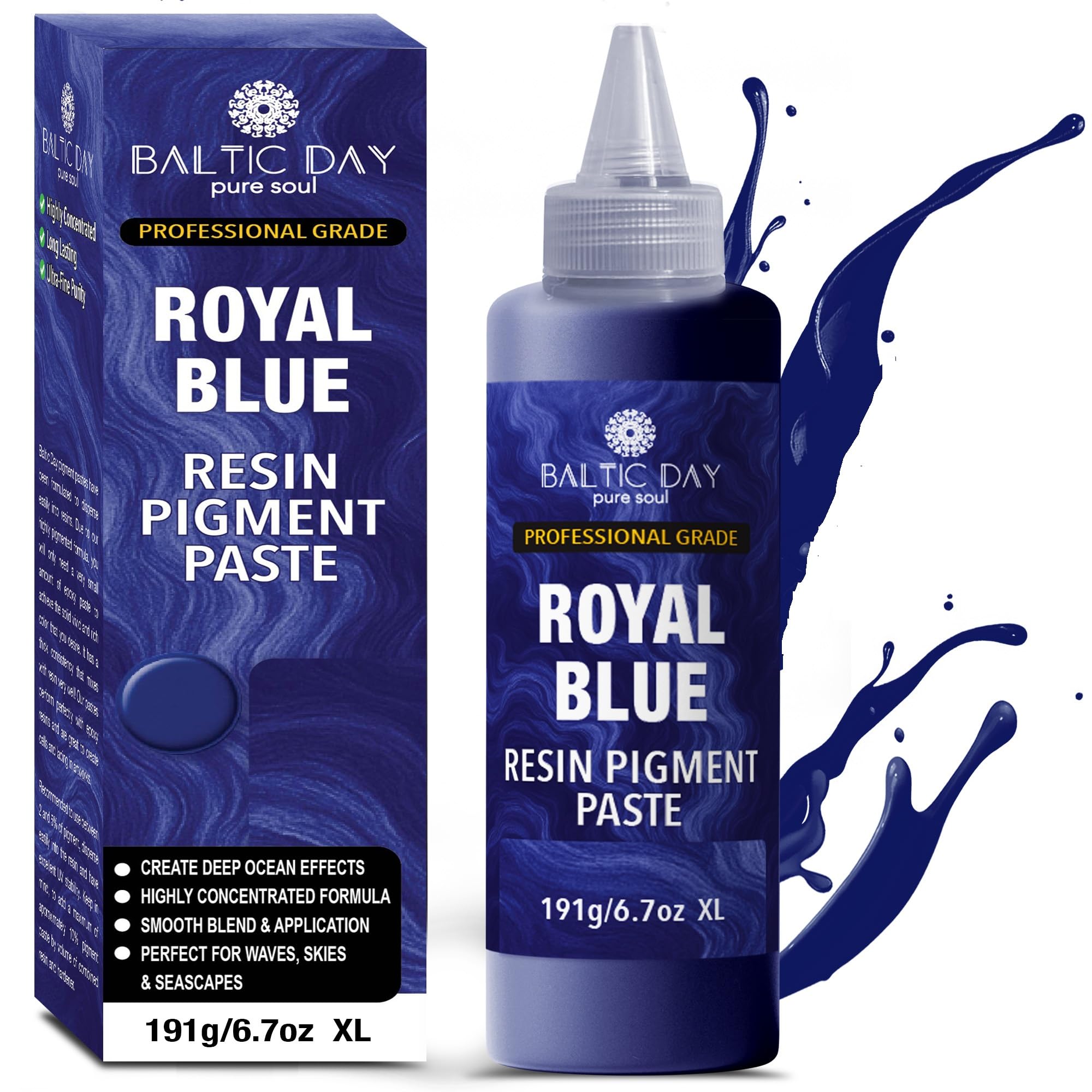 BALTIC DAY - Resin Pigment Paste [ DARK BLUE ]