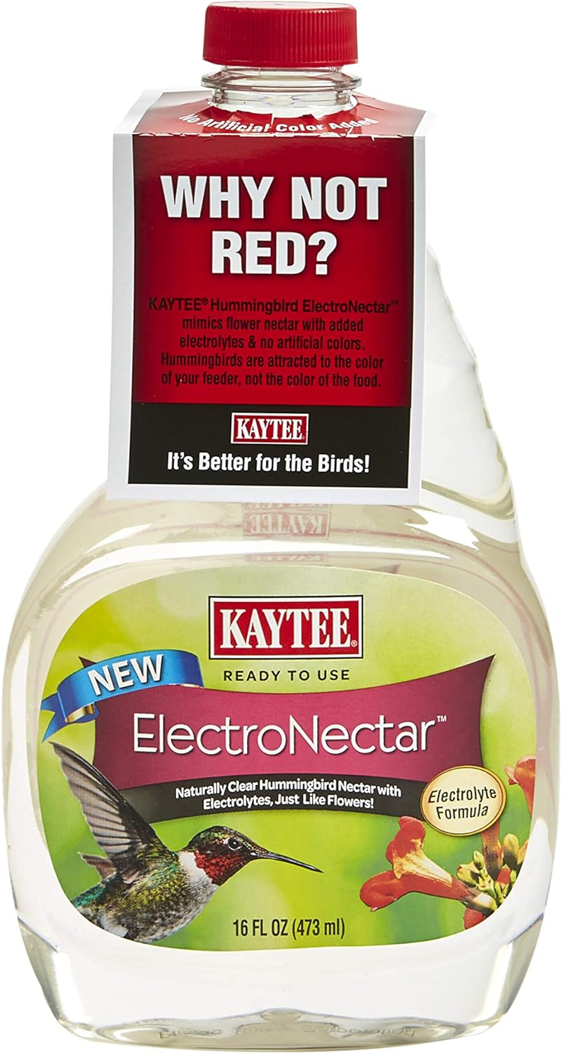 Kaytee Hummingbird Electronectar, Ready To Use, 16 Ounces : Pet Food : Patio, Lawn & Garden