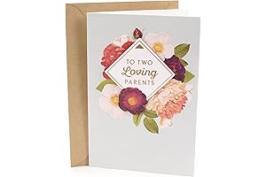 Hallmark Anniversary Greeting Card for Parents: A Cherished Expression of Gratitude