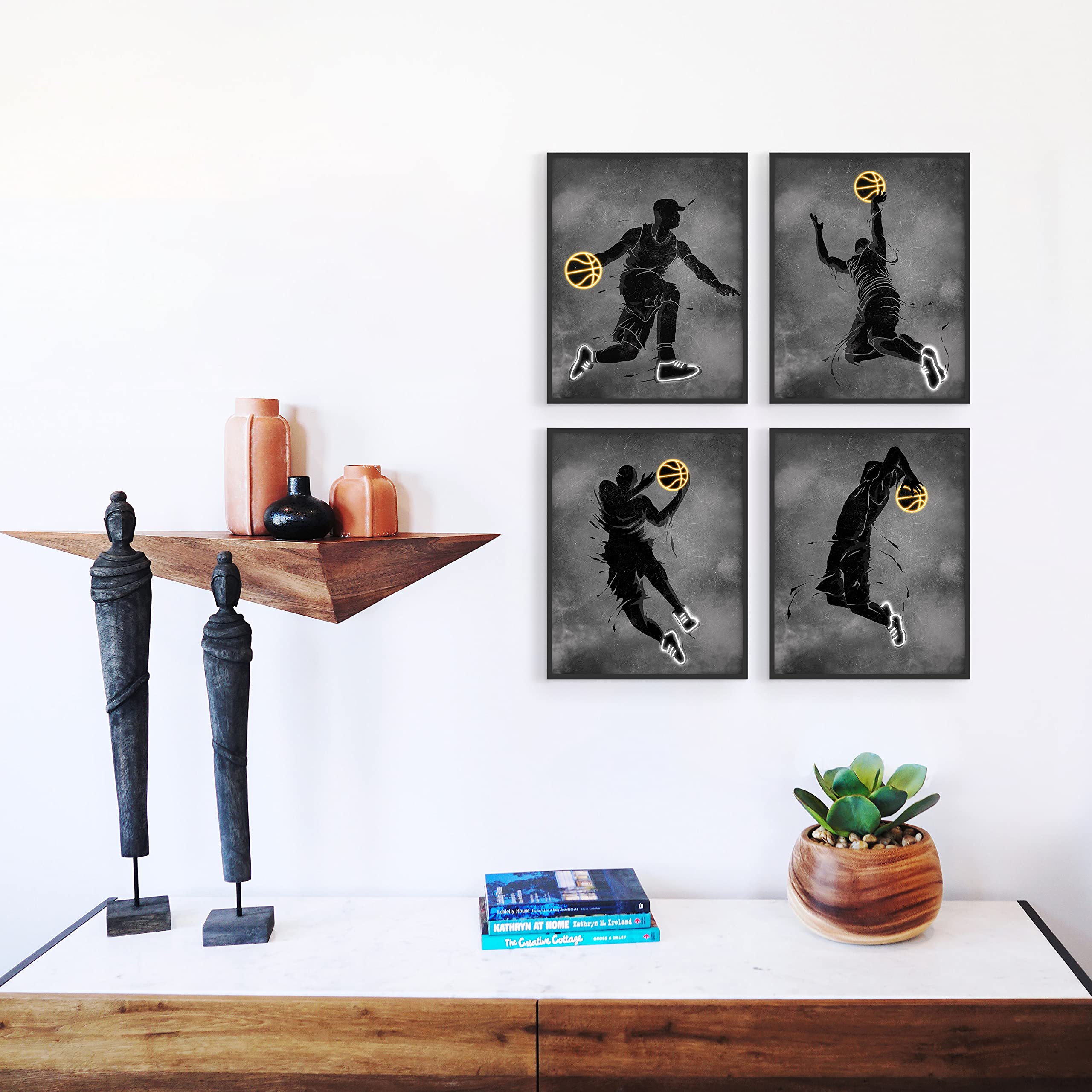 Liking Park Lot De 6 Affiches Murales Sur Toile Sans Cadre - Kurapika