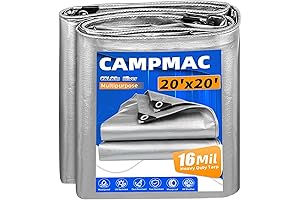 Premium Heavy Duty Tarp 20' x 20', Unmatched Durability and Protection for Outdoor Applications