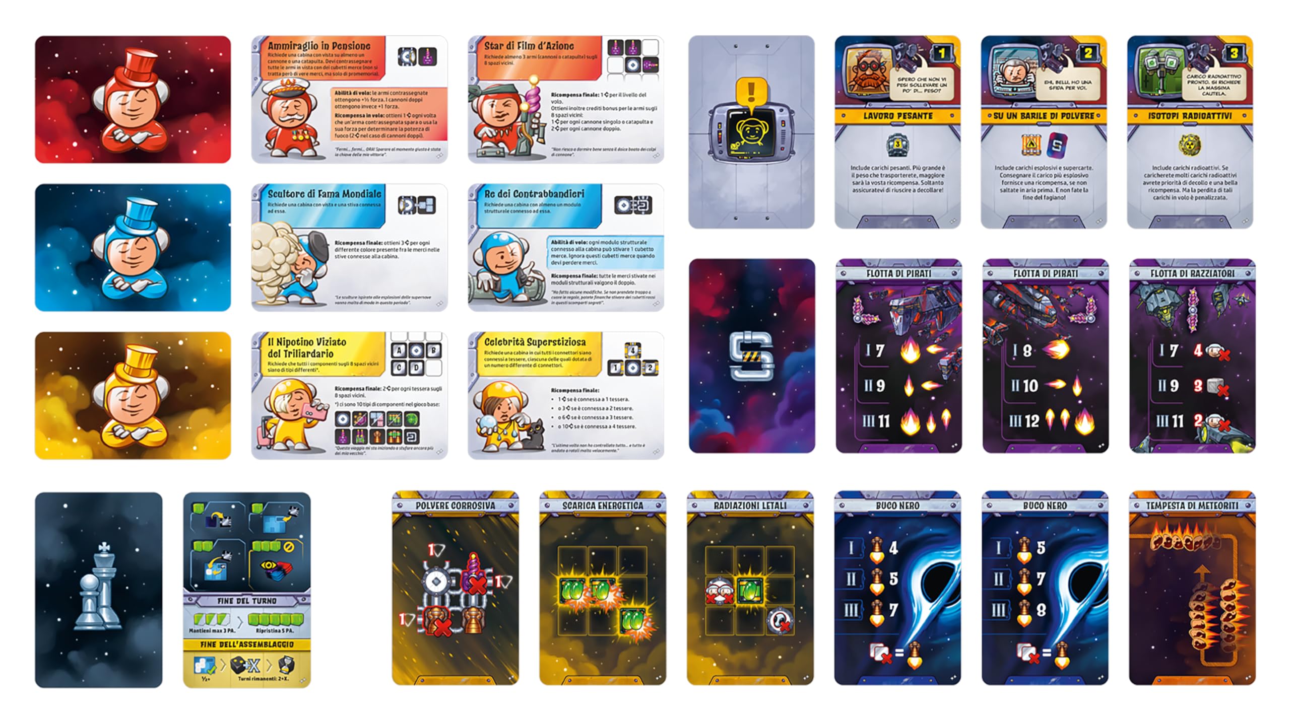Cranio Creations - Galaxy Trucker, Fallo e Basta! - Allacciate Le Cinture Per Nuove Avventure! - 2-4 Giocatori, 30 Min - Gioco Family - Età 8+ - Espansione - Edizione in Lingua Italiana