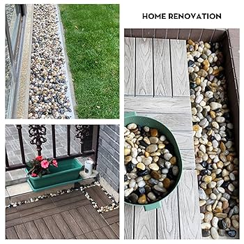 Gravier Décoratif Néon BELLE VOUS - Sac 3,6 Kg - Cailloux 1,2 Cm - Pour Vase, Plantes, Aquarium, Intérieur/extérieur