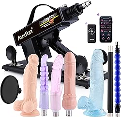 Máquina sexual Juguetes para adultos controlados por APP Máquina de juguetes sexuales para hombres Máquina de empuje con 9 accesorios para conector 3XLR Máquina de masaje ajustable con consolador real