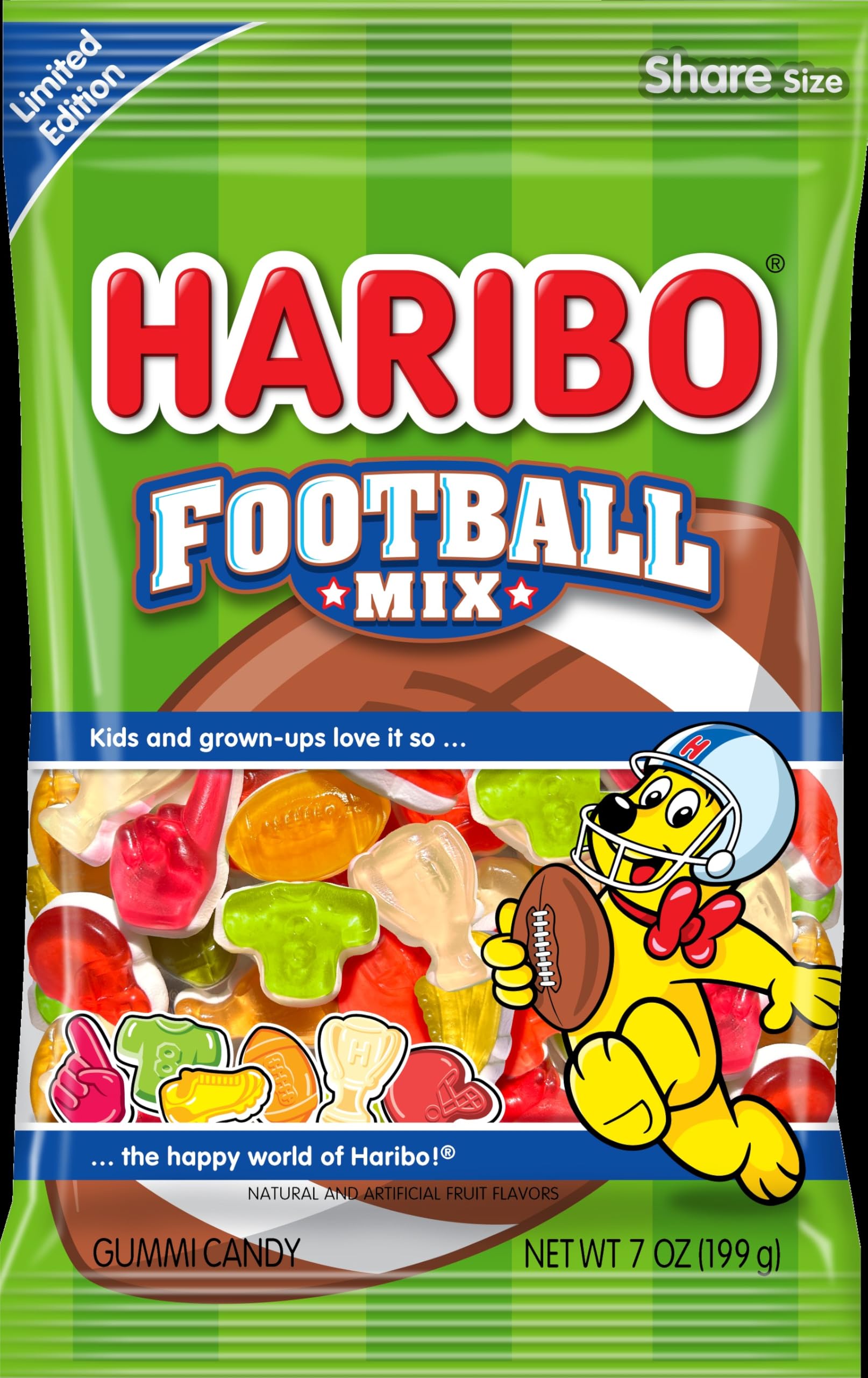 Amazon.com : HARIBO Football Mix, Gummi Candy, 7 Oz Bags (10 Packs
