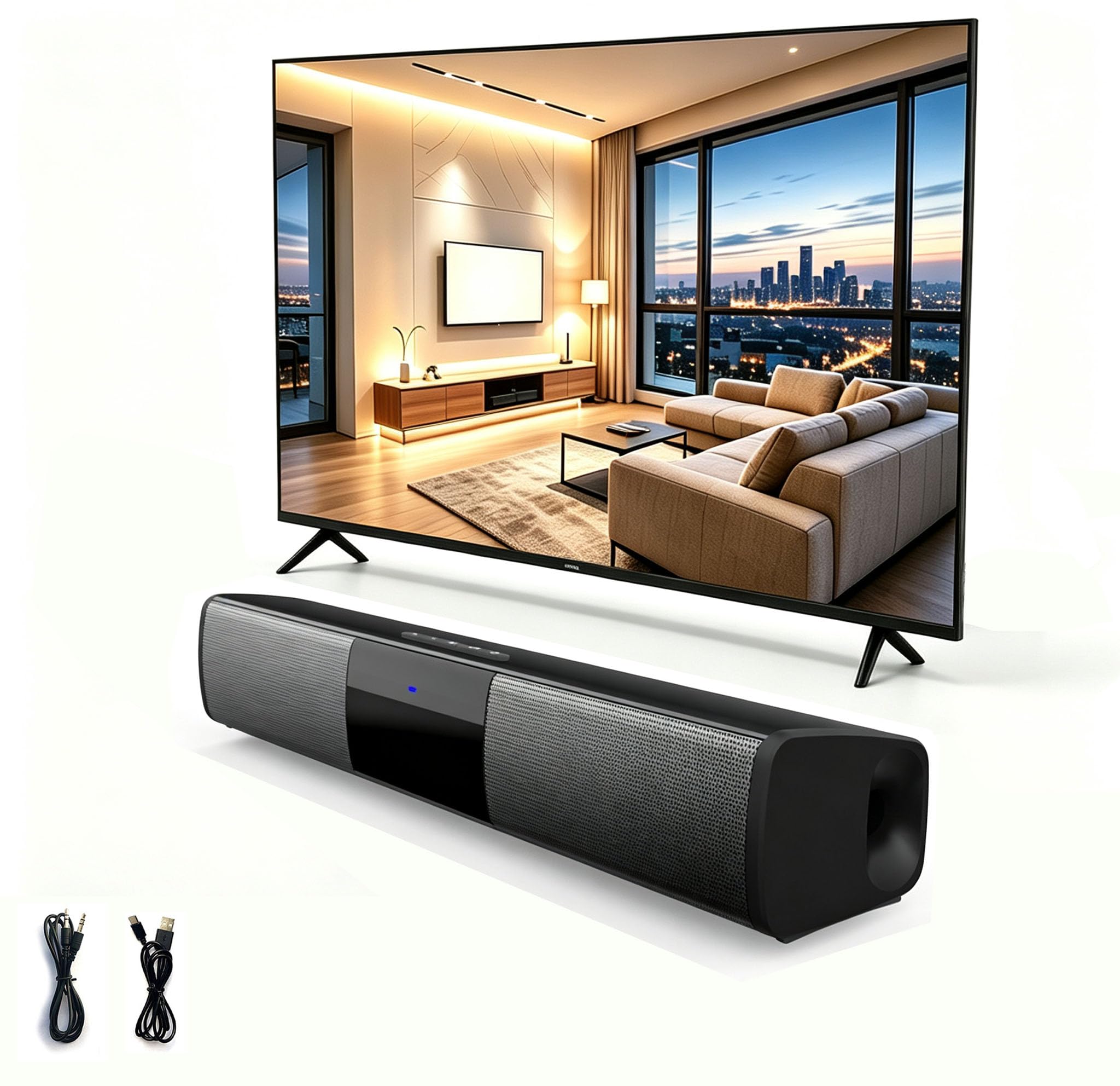 Audeon SoundLite Soundbar for TV, Sound Bars for Home Audio