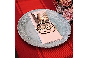 Personalized Thanksgiving Decor Name Tags for Friendsgiving