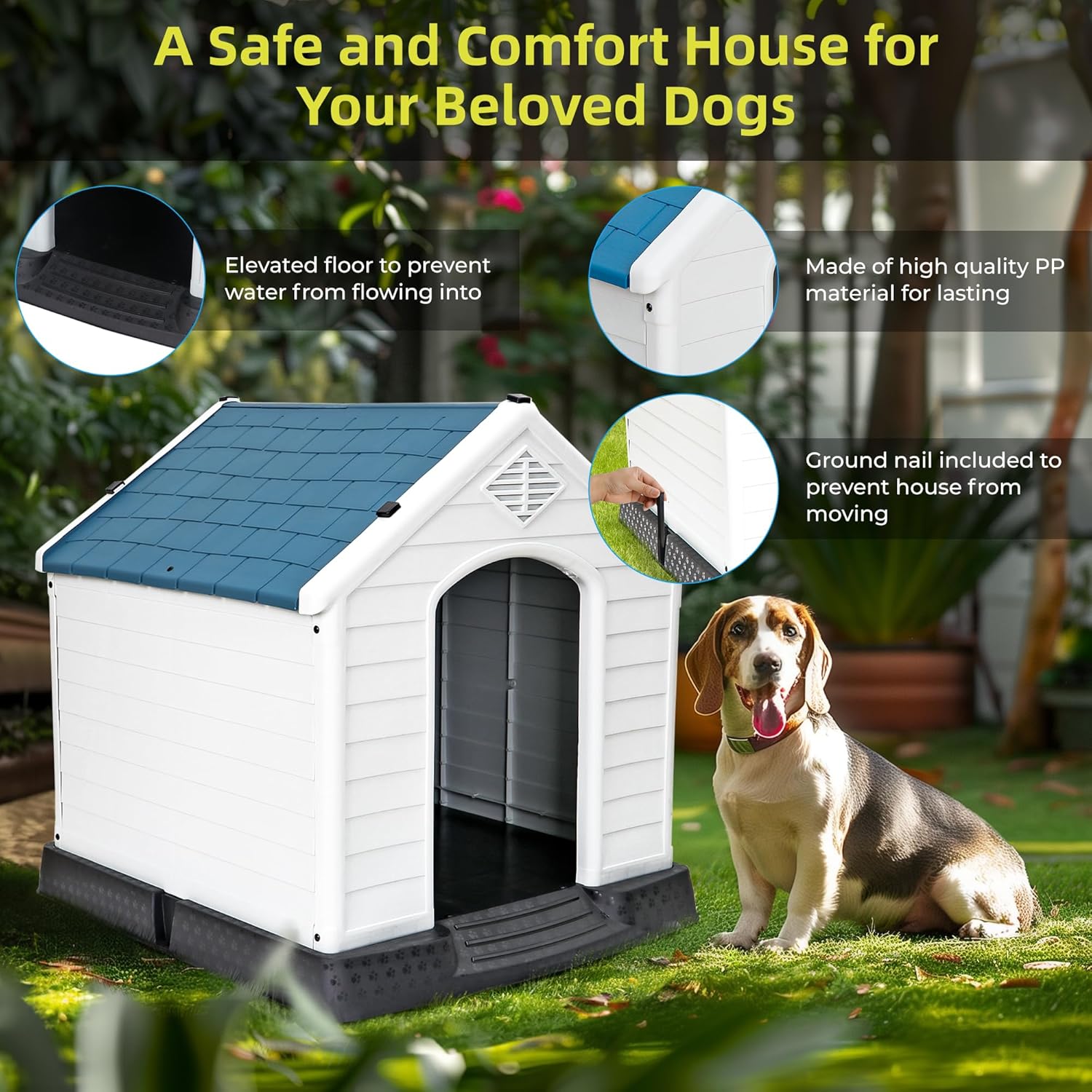 The Ultimate Guide to the 28 Inch Waterproof Dog House: Comfort and Durability for Every Pup!
