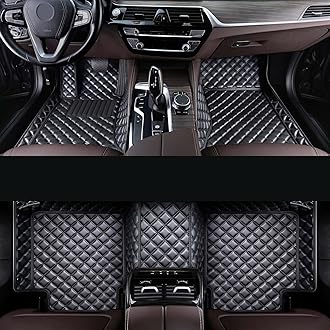 Custom car Floor mat is Compatible for Mercedes-Benz，to All Models for Benz (2000-2025) C260/C200/S500/ A260/ B200，Luxurious ‌All-Weather car Floor MATS. (black3=)
