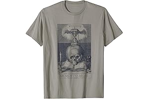 Memento Mori Stoic Philosophy Graphic T-Shirt