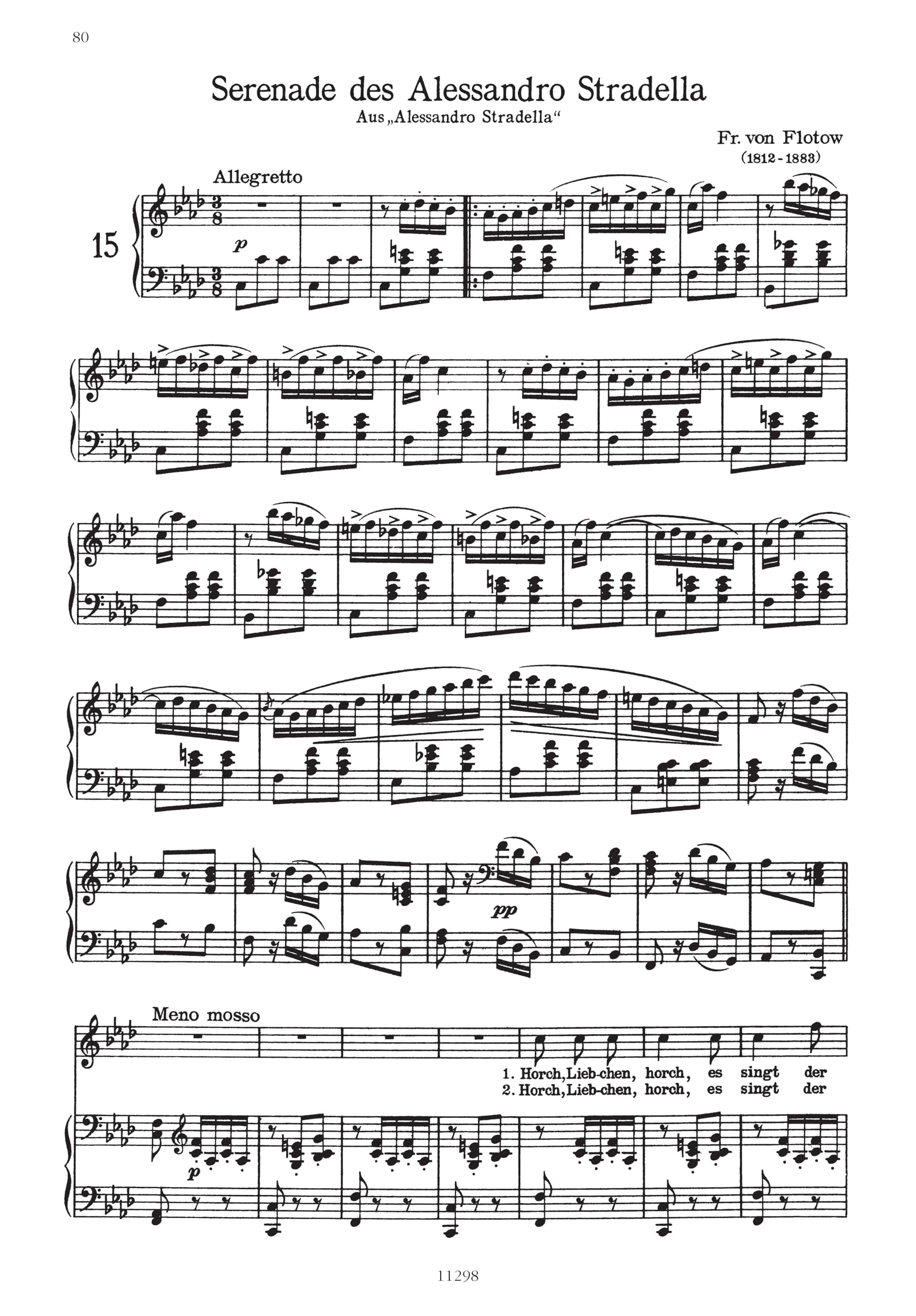 Opera arias for tenor chant