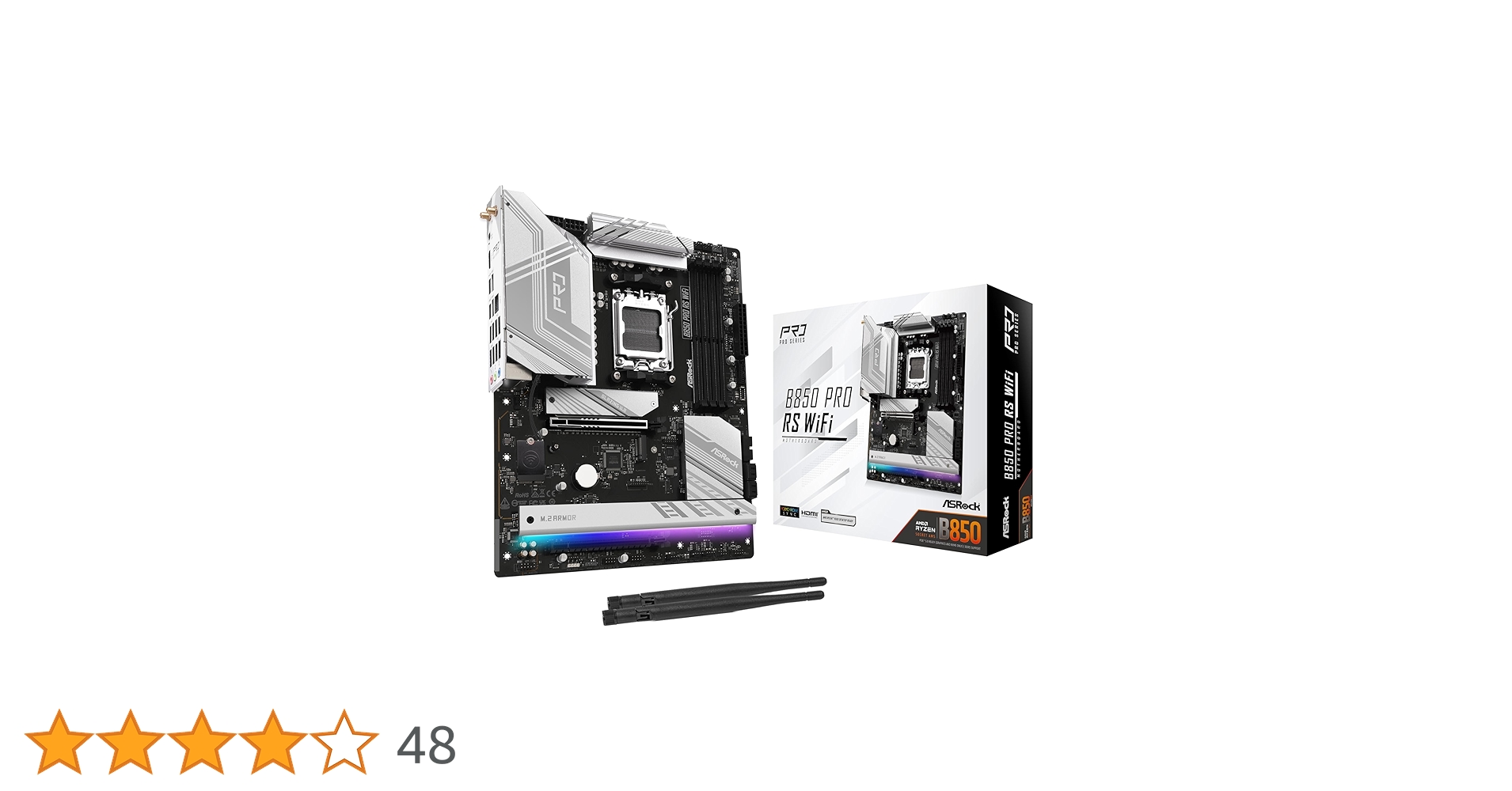 Amazon | ASRock マザーボード B850 Pro RS WiFi AMD Ryzen 9000