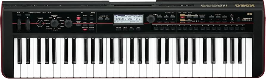 KORG コルグ KROSS 61鍵盤 シンセサイザー KORG KROSS 61 Music Workstation <コルグ>｜平野楽器 ロッキン