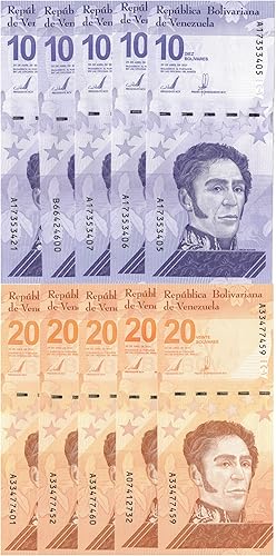 5 x 10 millones y 20 millones VENEZUELA DIGITALES Billetes - 5 x 10 millones y 20 millones VENEZUELA DIGITALES Billetes -