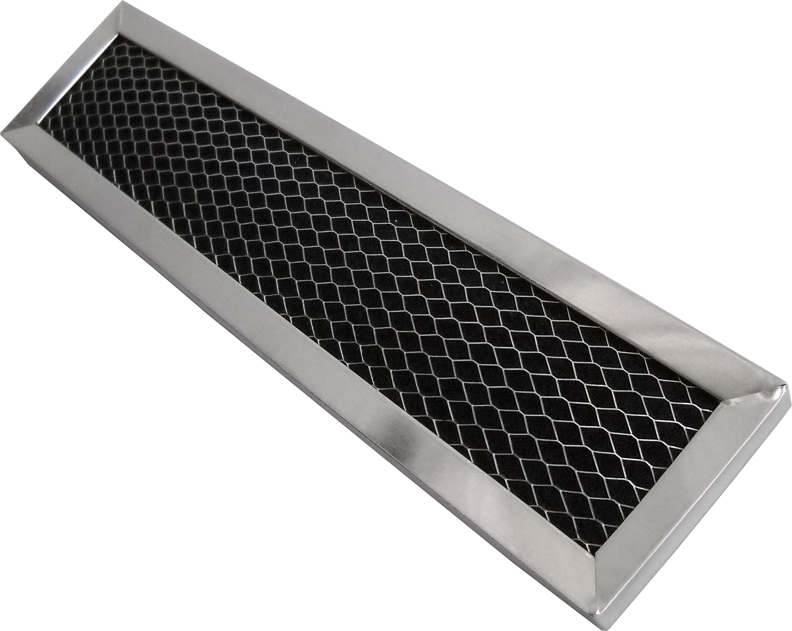 Charcoal Carbon Filter Replacement Compatible with JX81D and WB02X10943 - Measures 2-12 x 11 x 38-1 Pack