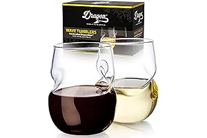Dragon Glassware: Elevate Your Wine Experience with Stemless Perfection