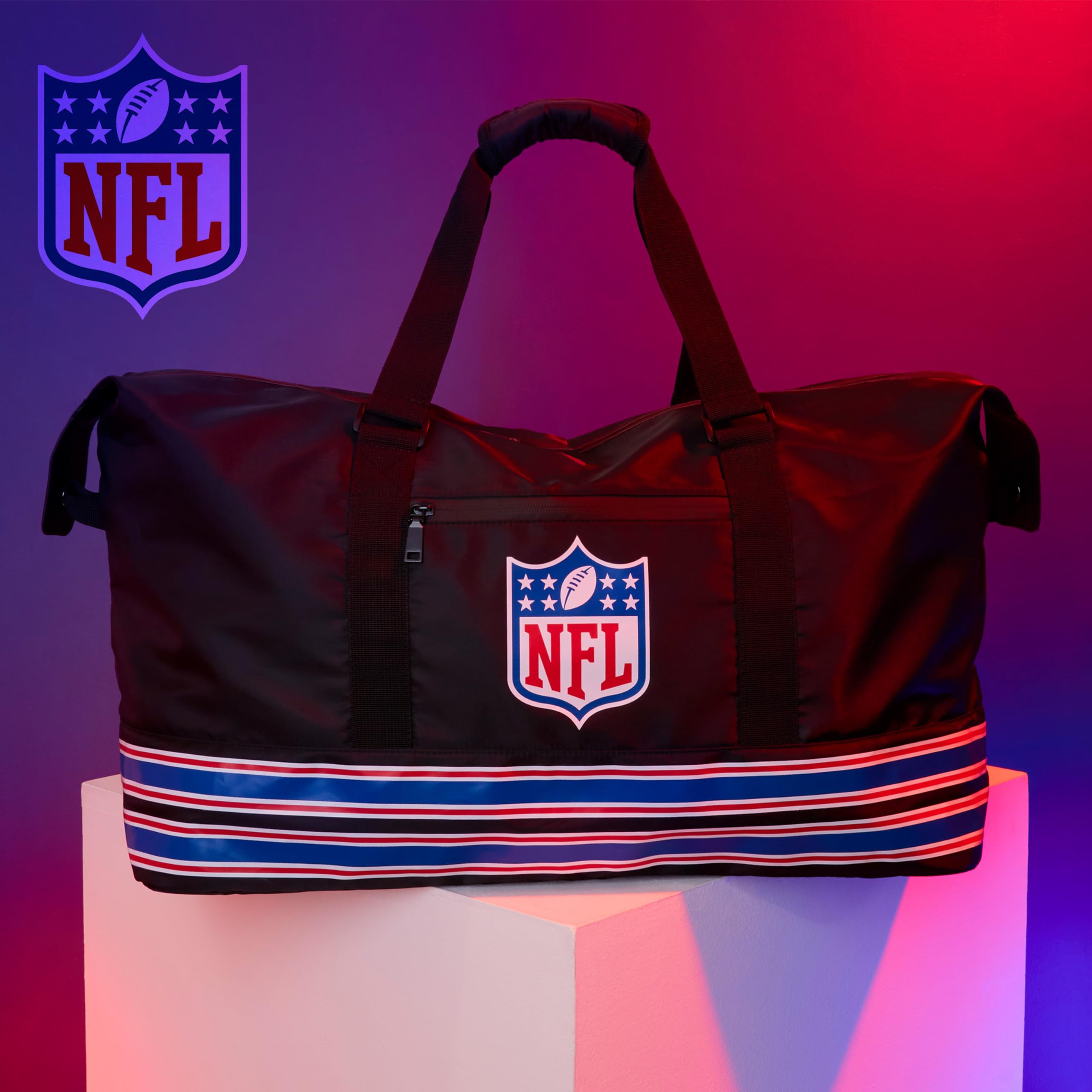 NFL Sporttasche Herren Teenager, Duffle Bag Fitness Tasche Herren Gym Tasche Reisetasche 54 x 21 x 40 - Fitness Geschenke Männer