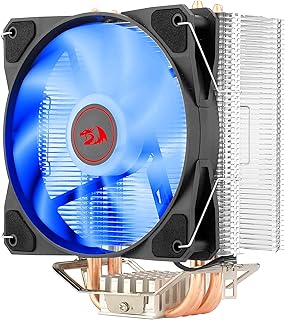 Cooler processador redragon tyr - 120mm led azul intel + amd