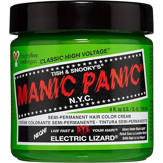 Manic Panic Electric Lizard Hair Color 118ml 118 ml