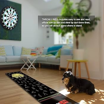 Amazon.co.jp: CyeeLife ダーツマット，パッド カーペット Dart
