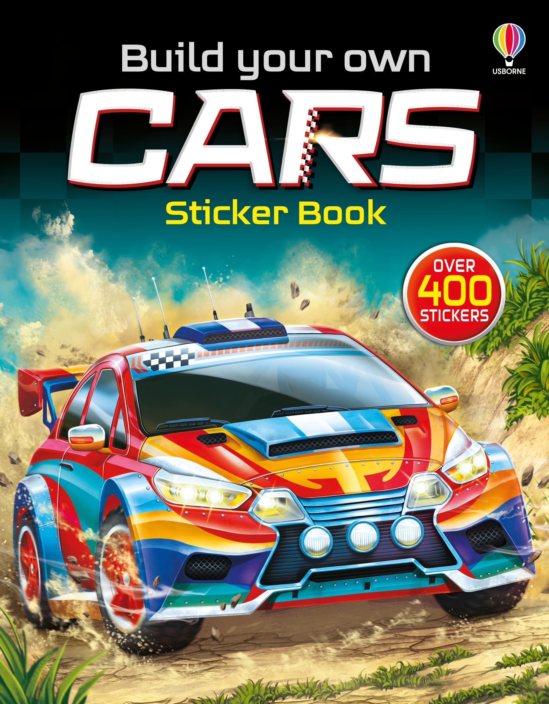 Usborne GB Build your own Cars Sticker book