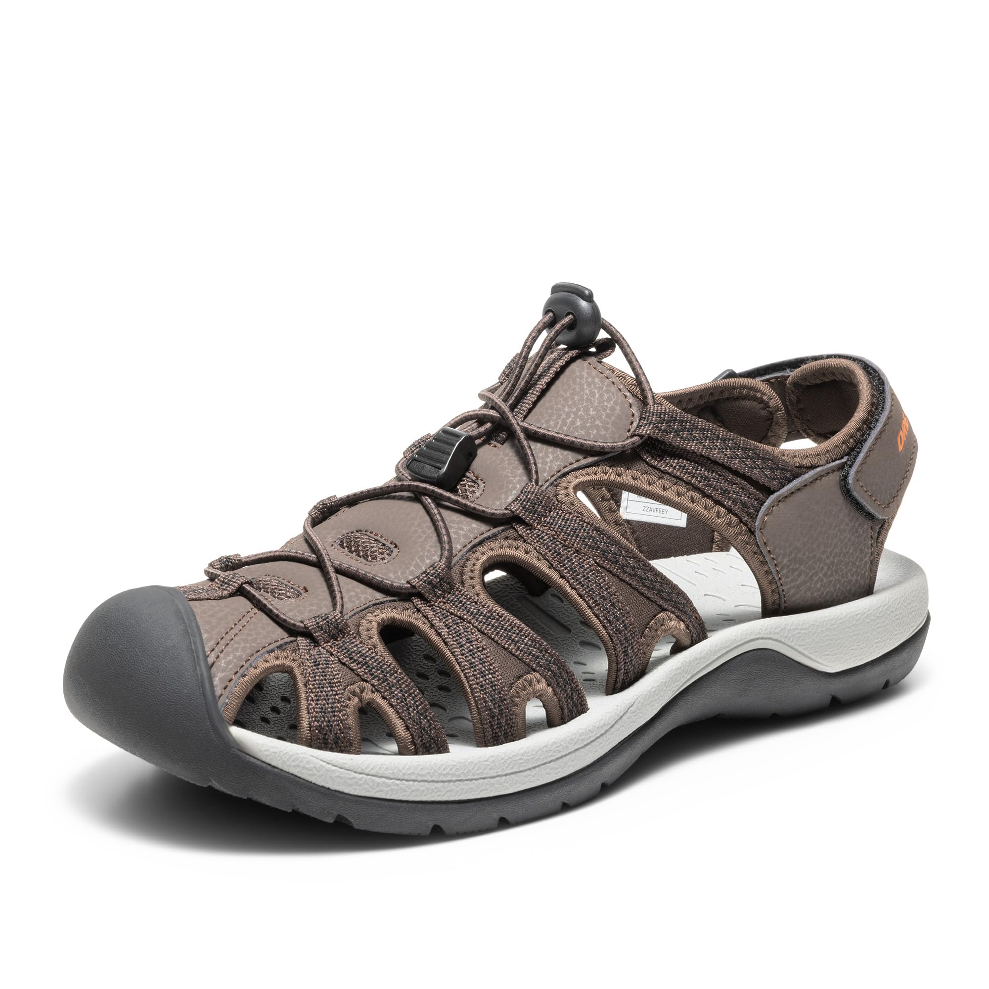 DREAM PAIRS Men' s Sandals, Sport Outdoor Sandals Casual Summer Athletic Beach Sandals for Travel, Walking and Hiking with Durable Closed Toe Shoes