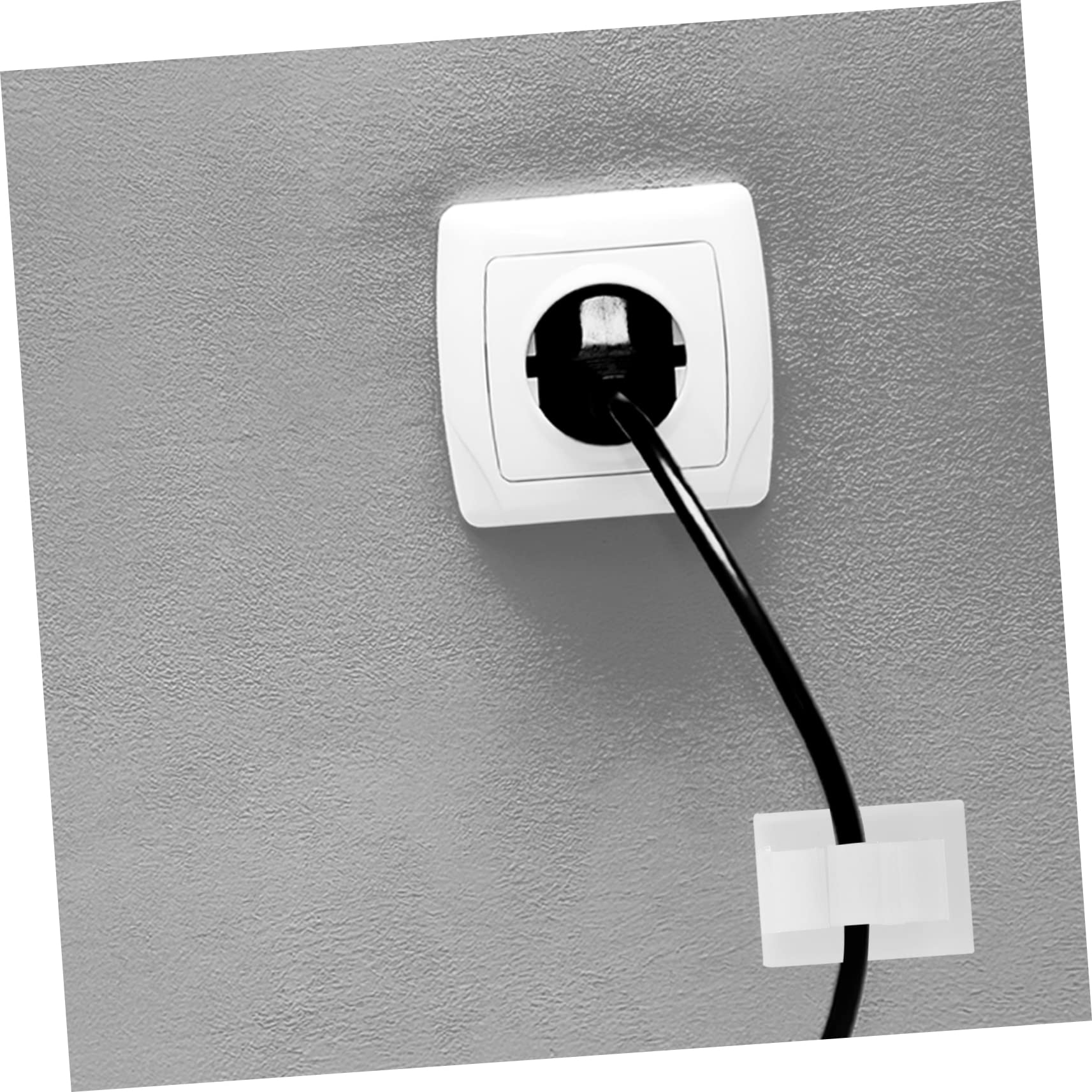SHINEOFI 2 Sätze Kabelclips Selbstklebend Kabelmanagement Werkzeug Für Büro Zuhause Praktische Kabelhalter Zur Befestigung An Oberflächen Schwarz Langlebig 100 Stück * 2