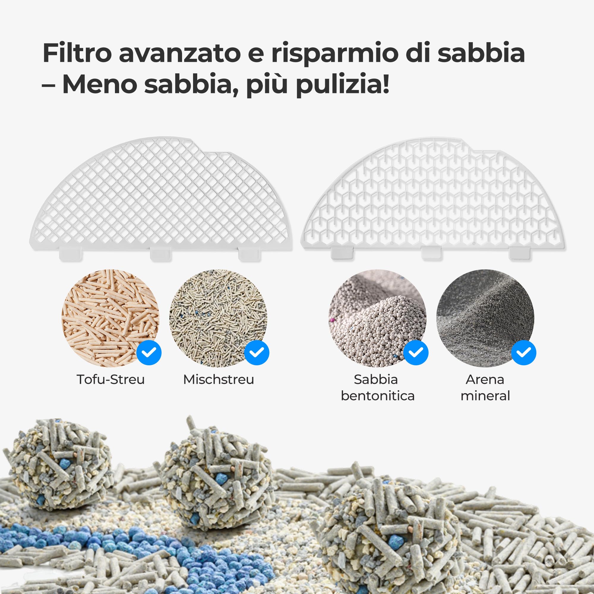 CATLINK Pro-X APP-13L Lettiera per gatti autopulente con contenitore per gatti di grandi dimensioni, 4 modalità di pulizia, 4 modalità di pulizia, 4 regolatori di odori (ozono UV+carbone attivo + gel